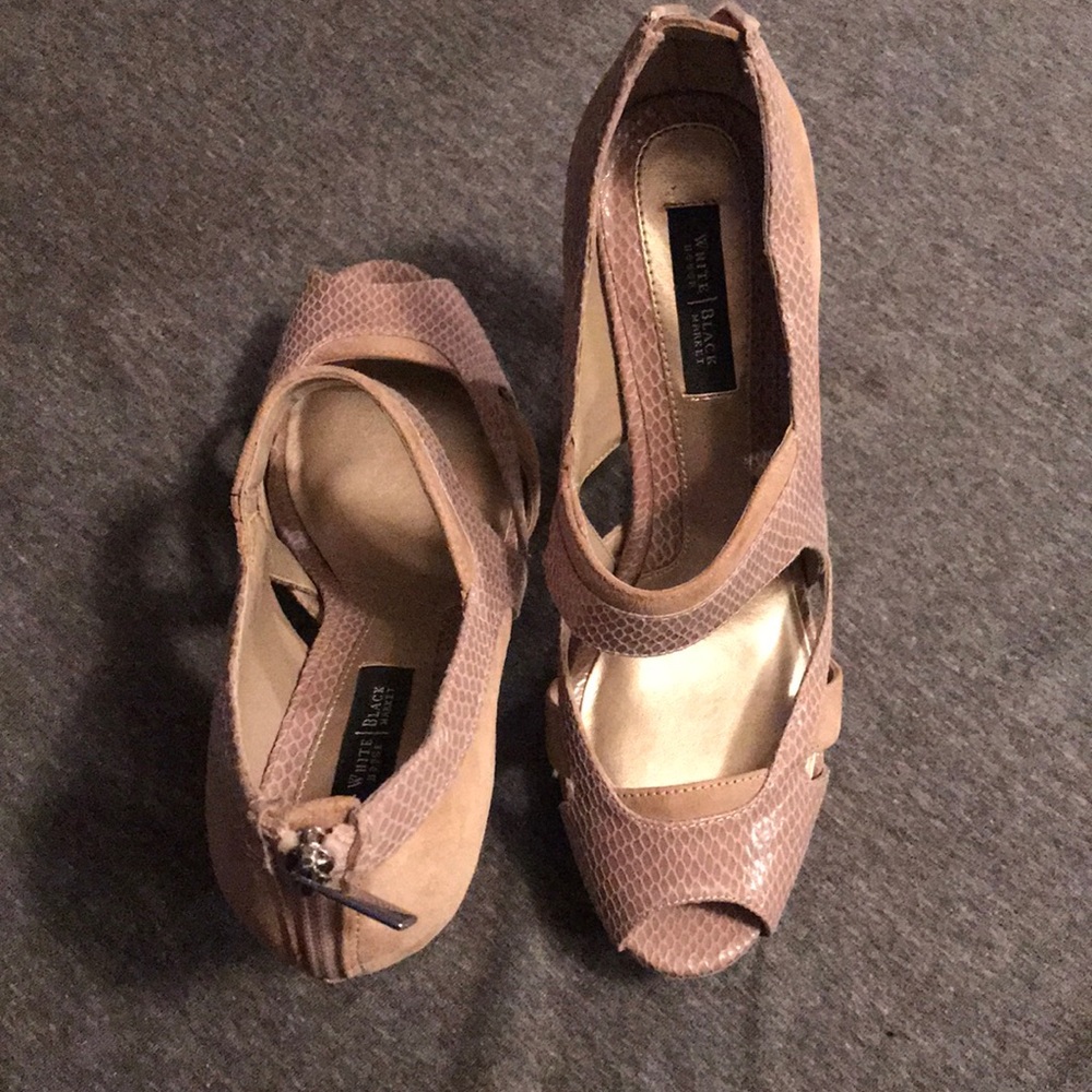 White House Black Market heels